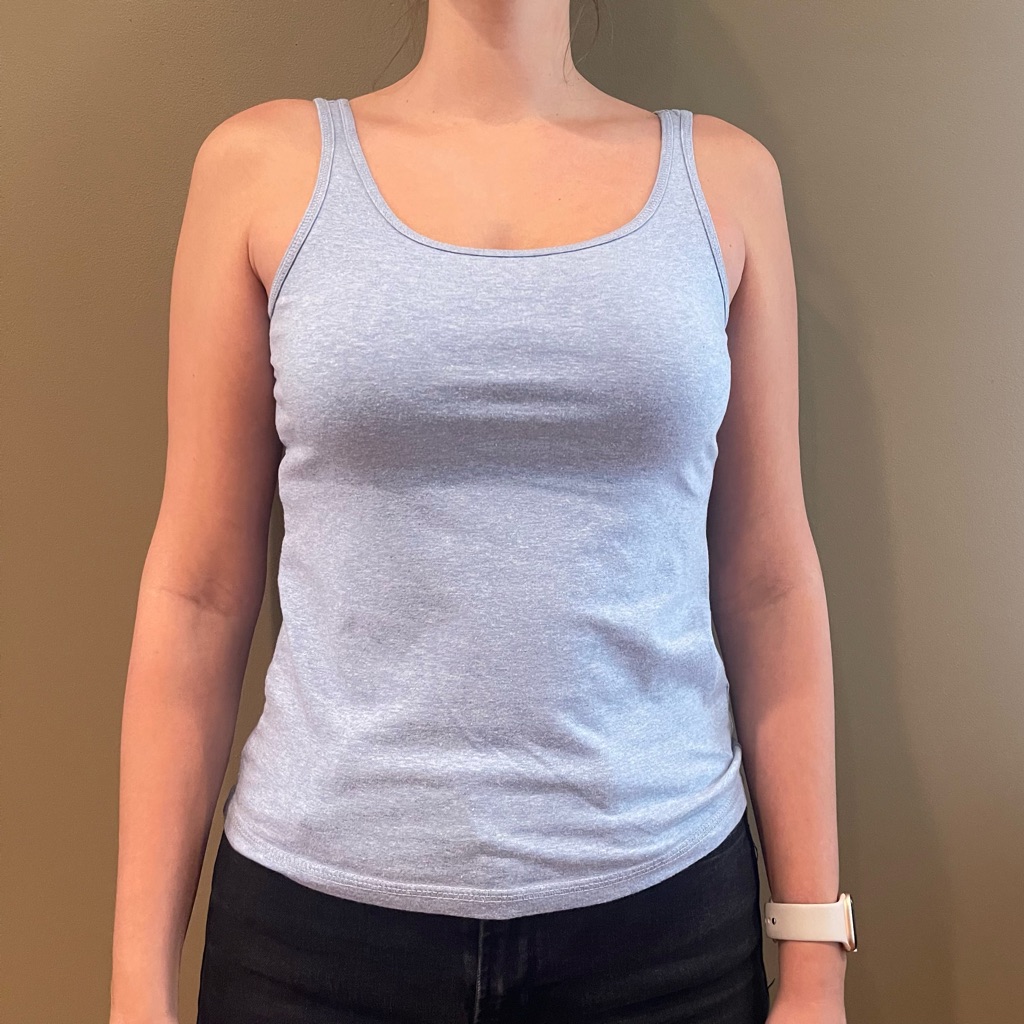 H&M Basic Blue Tank